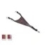 Equipe Martingale Bib with Soft Leather Insert BP22-Red Brown